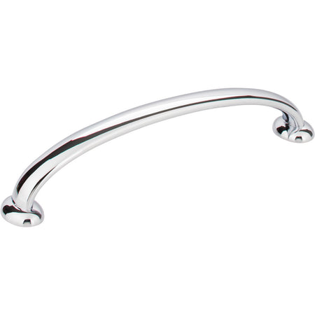 Jeffrey Alexander 650-128PC: 128mm cc Hudson D-Handle Cabinet Pull - Polished Chrome