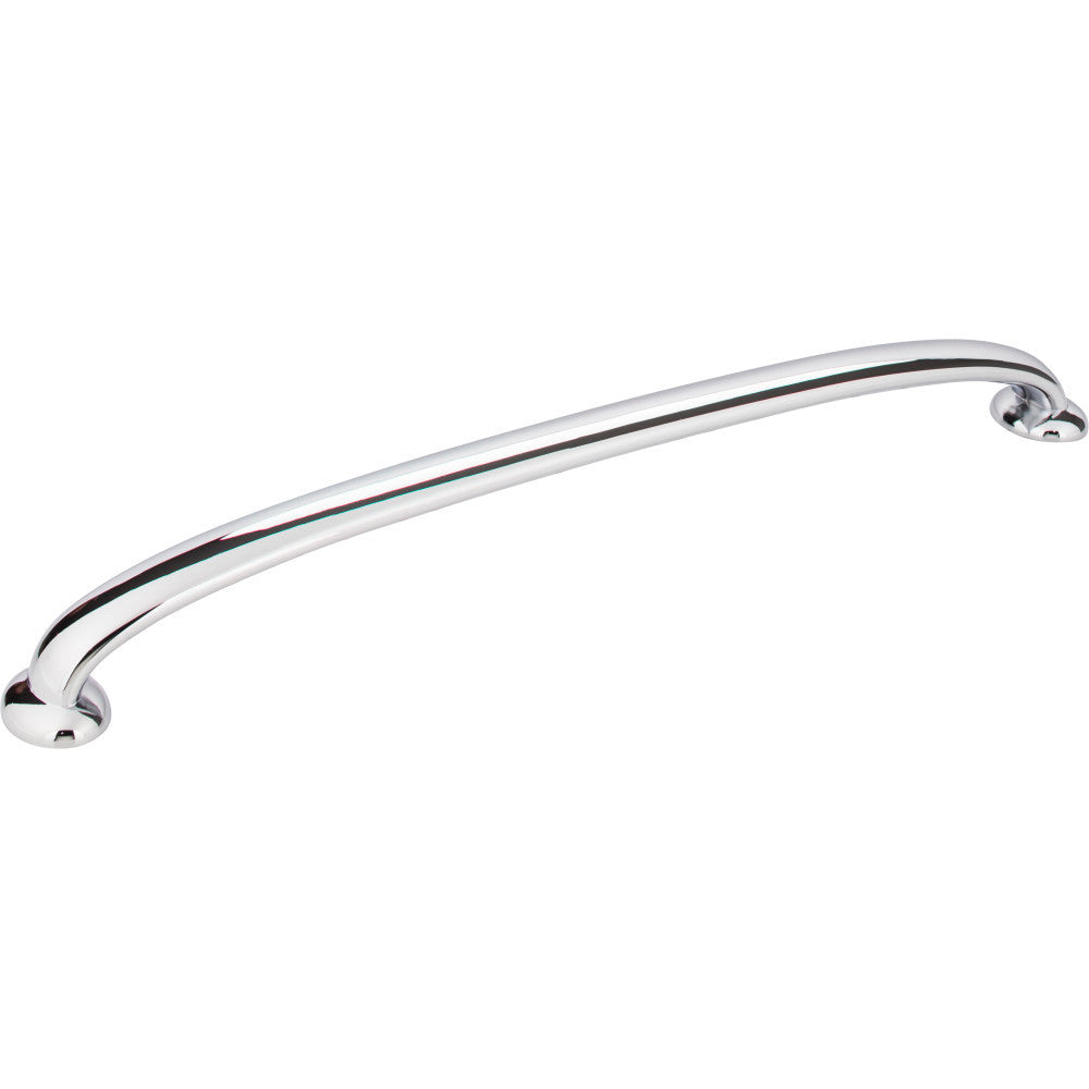Jeffrey Alexander 650-12PC: 12" cc Hudson D-Handle Appliance Pull - Polished Chrome
