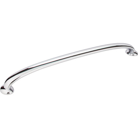 Jeffrey Alexander 650-12PC: 12" cc Hudson D-Handle Appliance Pull - Polished Chrome