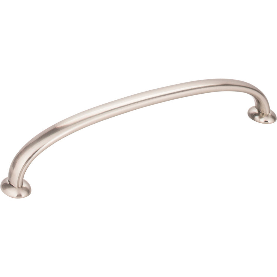 Jeffrey Alexander 650-160SN: 160mm cc Hudson D-Handle Cabinet Pull - Satin Nickel