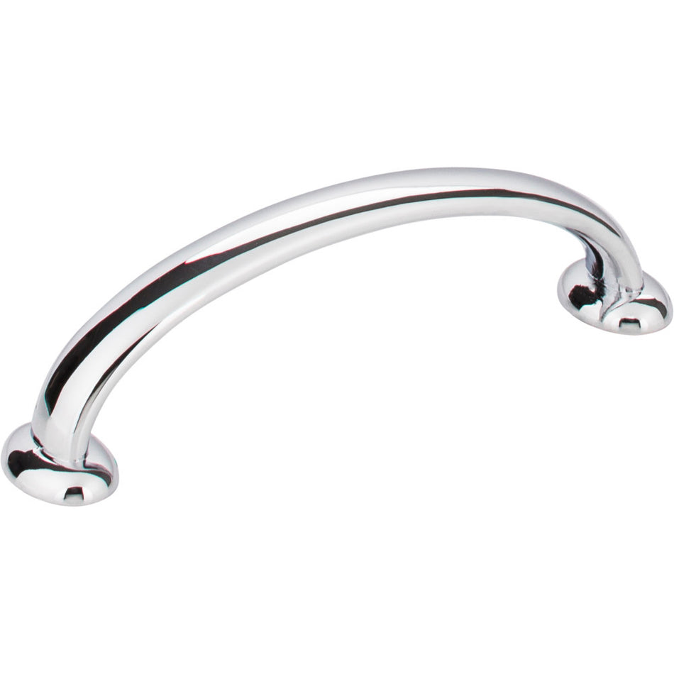 Jeffrey Alexander 650-96PC: 96mm cc Hudson D-Handle Cabinet Pull - Polished Chrome