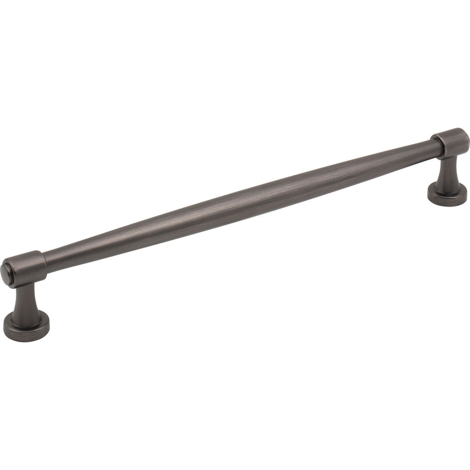 Jeffrey Alexander 132-224BNBDL: 224mm cc Jules Bar Cabinet Pull - Brushed Pewter