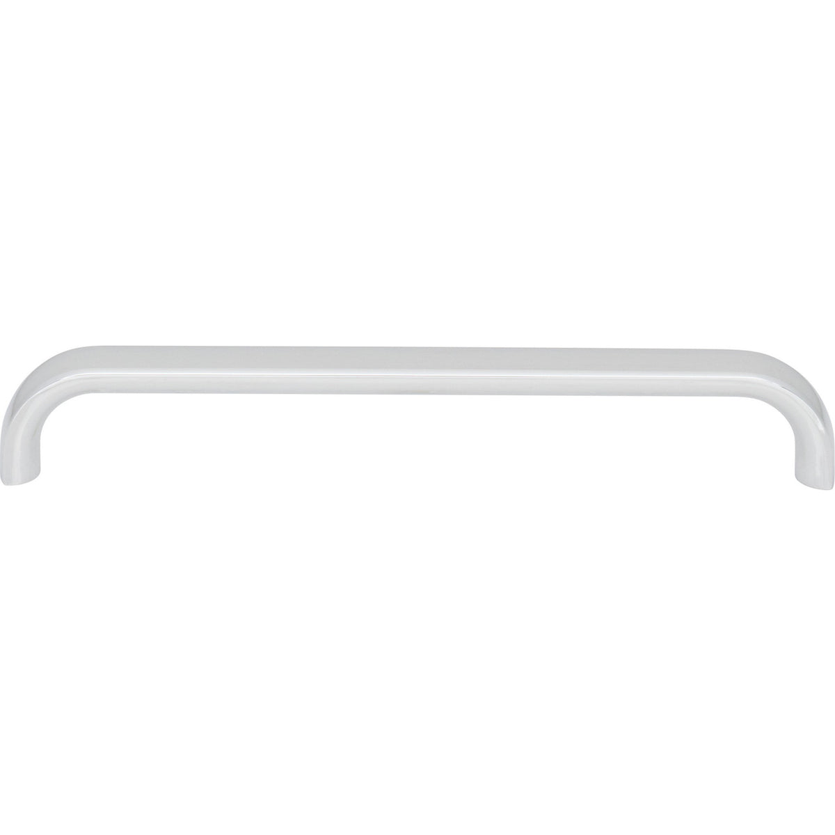 Top Knobs TK3344PC: 6-5/16" Brockwell D-Handle Cabinet Pull - Polished Chrome