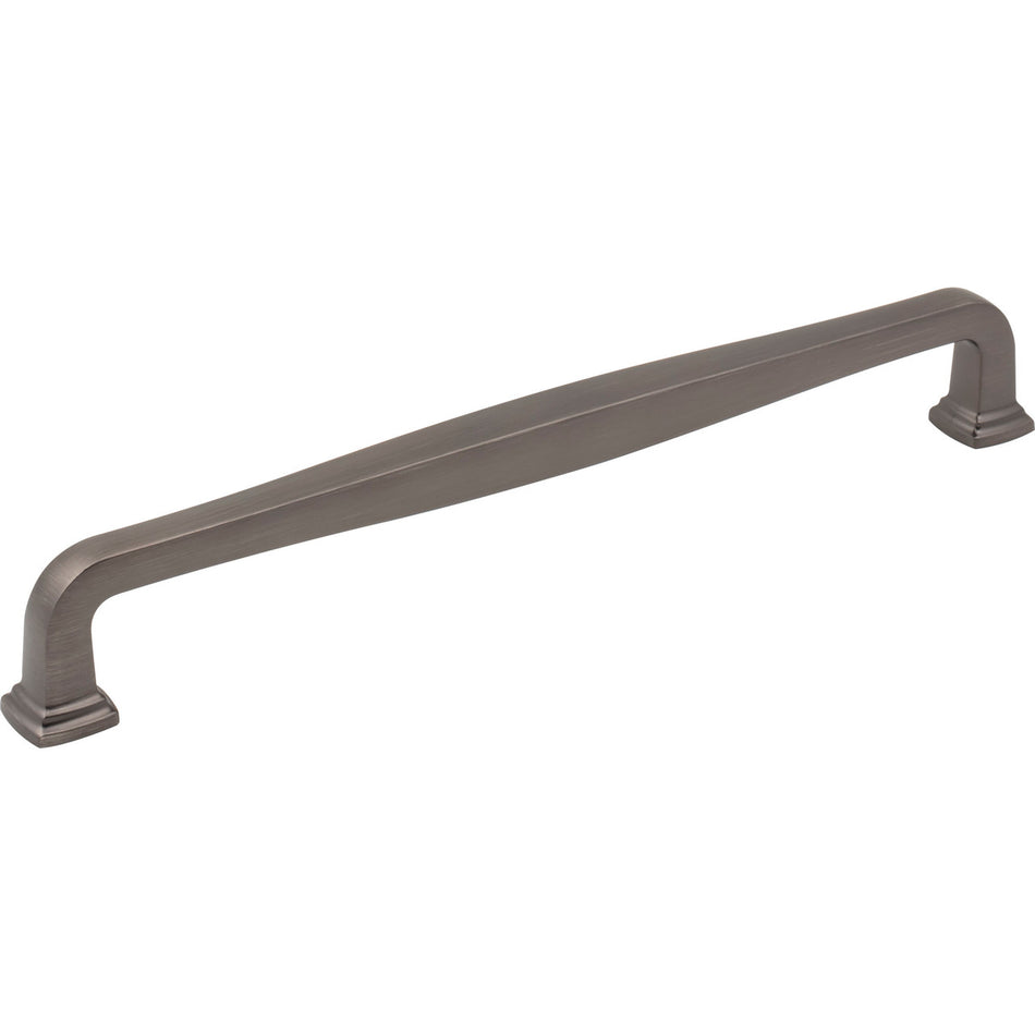 Jeffrey Alexander 782-224BNBDL: 224mm cc Fontana Bar Cabinet Pull - Brushed Pewter