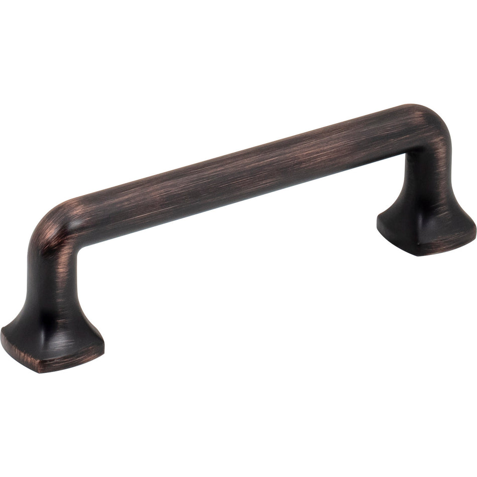 Jeffrey Alexander 663-96DBAC: 96mm cc Griffin Bar Cabinet Pull - Brushed Oil Rubbed Bronze