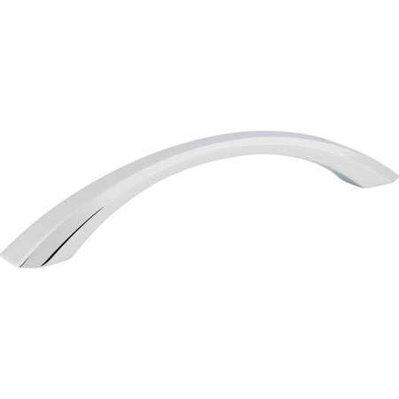 Jeffrey Alexander 678-128PC: 128mm cc Wheeler Bow Cabinet Pull - Polished Chrome