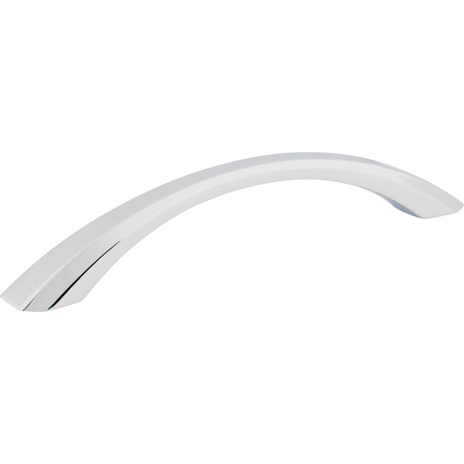 Jeffrey Alexander 678-128PC: 128mm cc Wheeler Bow Cabinet Pull - Polished Chrome