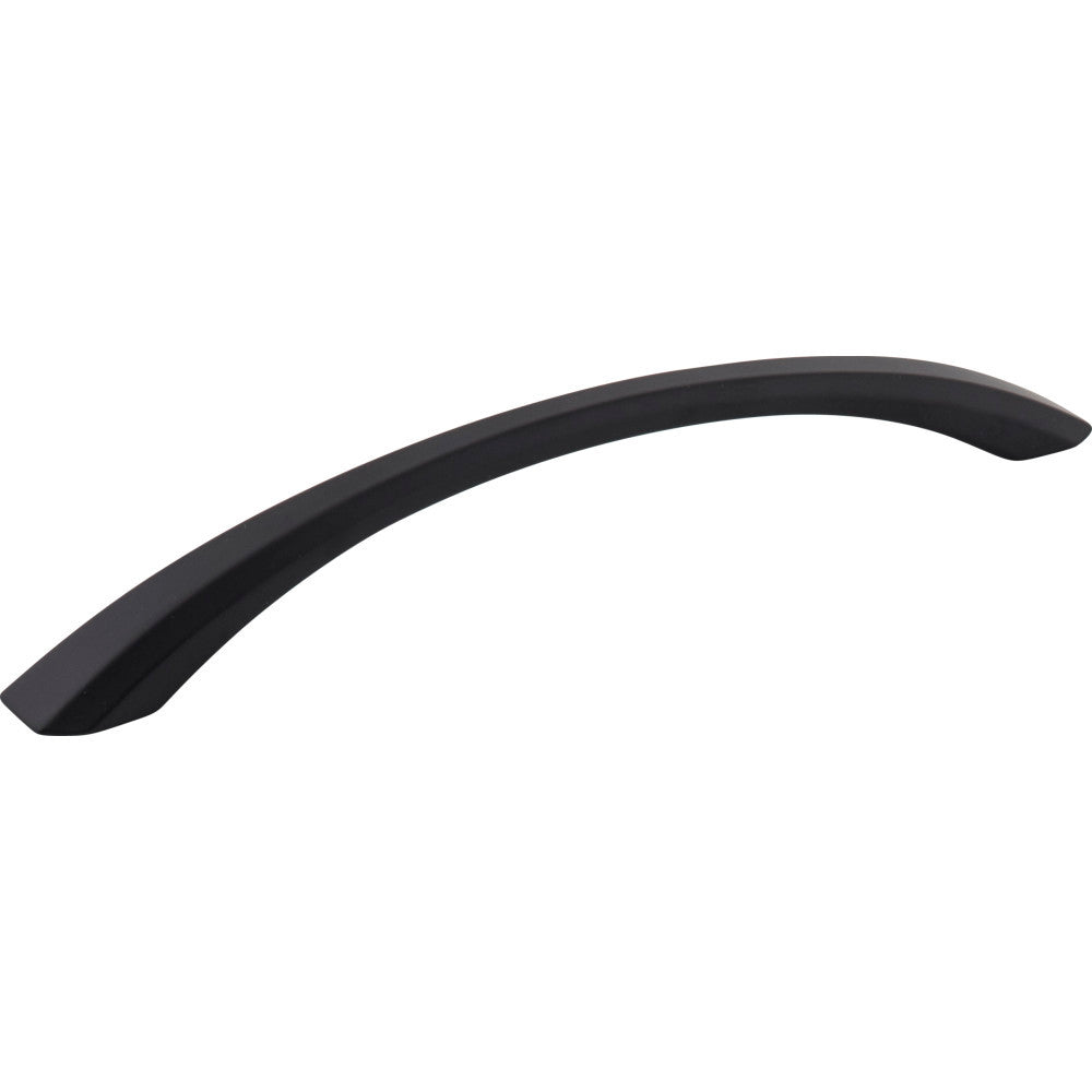 Jeffrey Alexander 678-160MB: 160mm cc Wheeler Bow Cabinet Pull - Matte Black