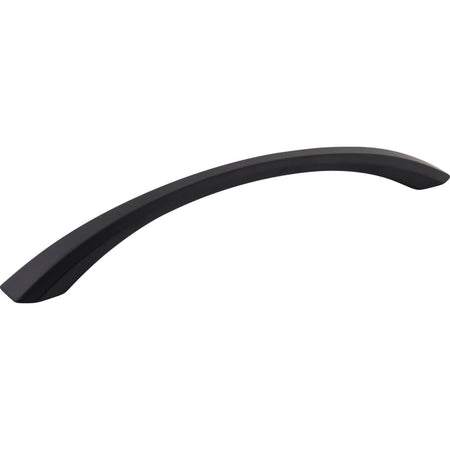 Jeffrey Alexander 678-160MB: 160mm cc Wheeler Bow Cabinet Pull - Matte Black