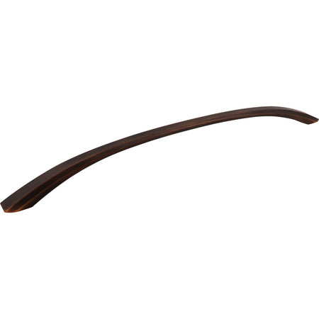 Jeffrey Alexander 678-18DBAC: 18" cc Wheeler Bow Cabinet Pull - Brushed Oil Rubbed Bronze