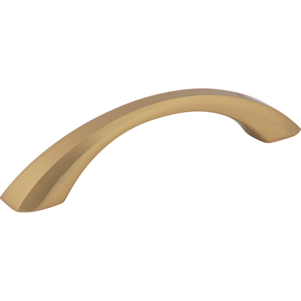 Jeffrey Alexander 678-96SBZ: 96mm cc Wheeler Bow Cabinet Pull - Satin Bronze