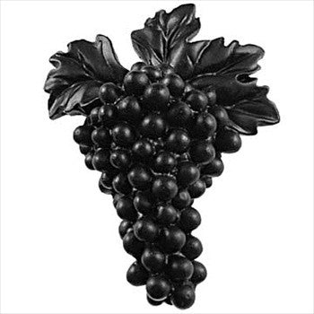 Sierra Lifestyles 681176: Grapes Cabinet Knob - Black