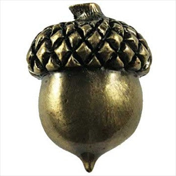 Sierra Lifestyles 681181: Acorn Cabinet Knob - Antique Brass