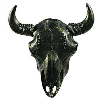 Sierra Lifestyles 681184: Buffalo Skull Cabinet Knob - Bronzed Black