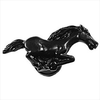 Sierra Lifestyles 681206: Stallion Cabinet Knob (right facing) - Black