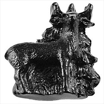 Sierra Lifestyles 681207: Standing Deer Cabinet Knob - Black