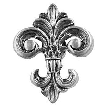 Sierra Lifestyles 681216: Fleur De Lis Cabinet Knob - Pewter