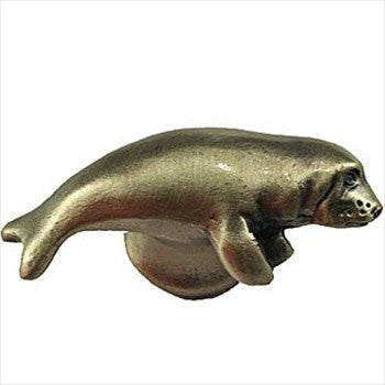 Sierra Lifestyles 681230: Manatee Cabinet Knob - Antique Brass