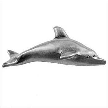 Sierra Lifestyles 681235: Dolphin Cabinet Knob - Pewter