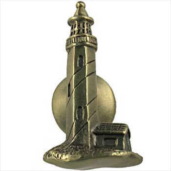 Sierra Lifestyles 681242: Lighthouse Cabinet Knob - Antique Brass
