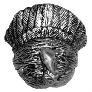 Sierra Lifestyles 681250: Turkey Cabinet Knob - Pewter