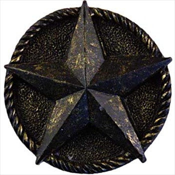 Sierra Lifestyles 681259: Star Cabinet Knob - Bronzed Black