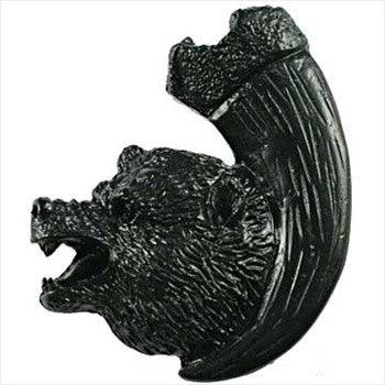 Sierra Lifestyles 681264: Bear With Claw Cabinet Knob (left facing) - Black