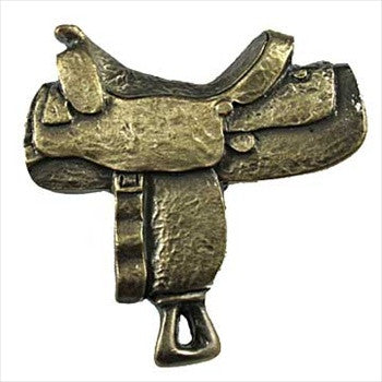 Sierra Lifestyles 681272: Saddle Cabinet Knob - Antique Brass
