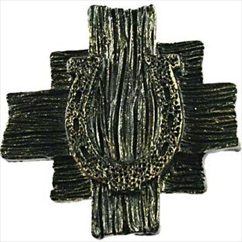 Sierra Lifestyles 681277: Horseshoe Cabinet Knob - Bronzed Black