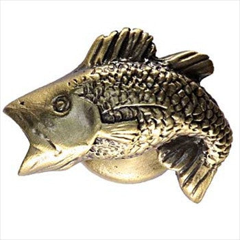 Sierra Lifestyles 681278: Bass Cabinet Knob - Antique Brass