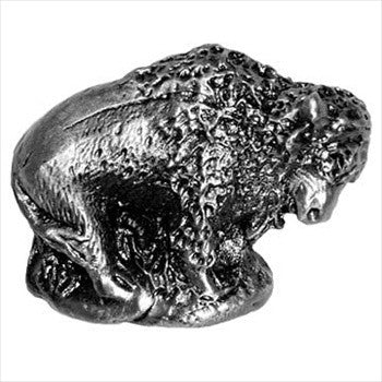 Sierra Lifestyles 681285: Buffalo Cabinet Knob - Left - Pewter