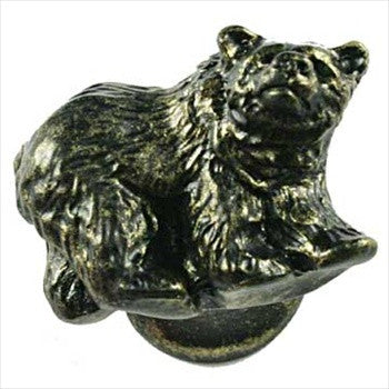 Sierra Lifestyles 681296: Grizzly Cabinet Knob - Bronzed Black