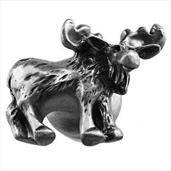 Sierra Lifestyles 681303: Moose Humor Cabinet Knob - Pewter