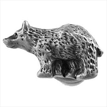 Sierra Lifestyles 681306: Bear Cabinet Knob (left facing) - Pewter