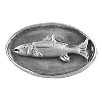 Sierra Lifestyles 681318: Fish Mount Cabinet Knob - Pewter