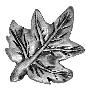 Sierra Lifestyles 681321: Maple Leaf Cabinet Knob - Pewter