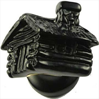 Sierra Lifestyles 681328: Cabin Cabinet Knob - Black