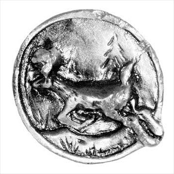 Sierra Lifestyles 681340: Deer Cabinet Knob - Pewter