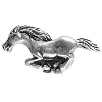 Sierra Lifestyles 681343: Stallion Cabinet Knob (left facing) - Pewter