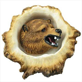 Sierra Lifestyles 681353: Deer Burr Cabinet Knob - Grizzly Bear