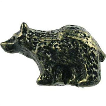 Sierra Lifestyles 681363: Bear Cabinet Knob (left facing) - Bronzed Black
