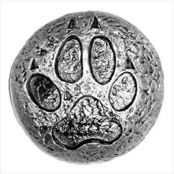 Sierra Lifestyles 681387: Wolf Track Cabinet Knob - Pewter