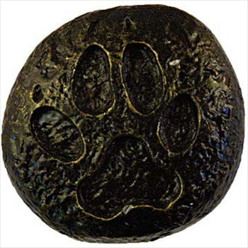 Sierra Lifestyles 681388: Wolf Track Cabinet Knob - Bronzed Black