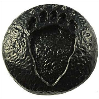 Sierra Lifestyles 681389: Bear Track Cabinet Knob - Black