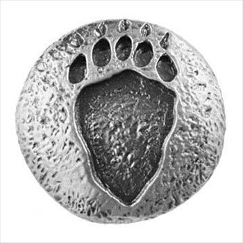 Sierra Lifestyles 681391: Bear Track Cabinet Knob - Pewter