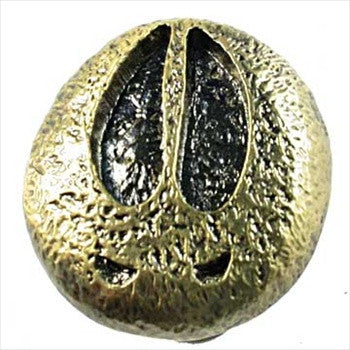 Sierra Lifestyles 681394: Big Game Track Cabinet Knob - Antique Brass