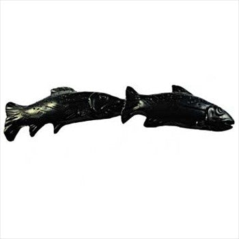 Sierra Lifestyles 681403: 3" cc Fish Pair Cabinet Pull - Black