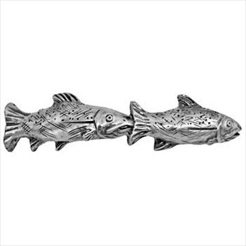 Sierra Lifestyles 681405: 3" cc Fish Pair Cabinet Pull - Pewter