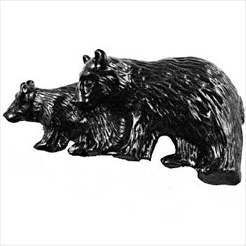 Sierra Lifestyles 681409: 2" cc Bear Cabinet Pull - Black