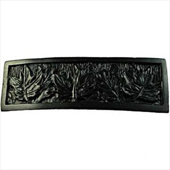 Sierra Lifestyles 681421: 3" cc Leaves Cabinet Pull - Black